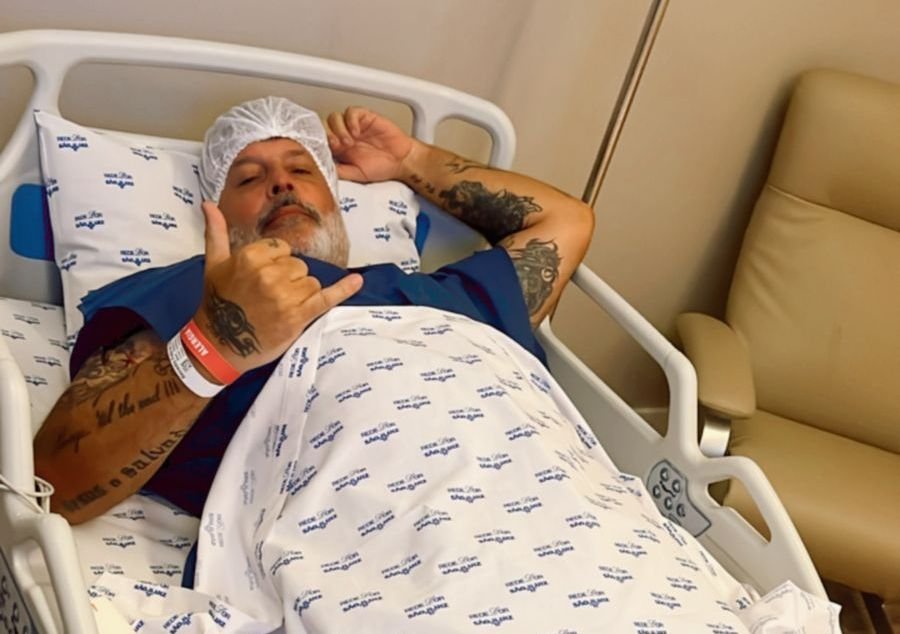 Fabi Frota realiza visita em hospital para o marido Alexandre Frota após a cirurgia de diástase e hérnia 9 Alexandre Frota - Crédito da Foto: Divulgação