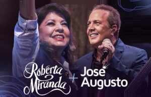 José Augusto e Roberta Miranda apresentam a turnê “Românticos” no Rio de Janeiro