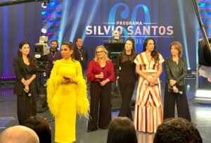 Programa Silvio Santos Especial 60 anos vai ao ar repleto de emoção e muitos convidados especiais