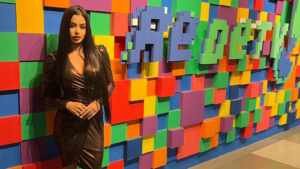 Gabriele Garcia nos Corredores da “RedeTV!”
