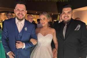 Influencer Heitor Ximenes prestigiou o casamento do grande Cantor e amigo Thiago Costa em Belem do Pará