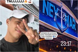 Influencer finge estar em cruzeiro de Neymar com fotos alteradas