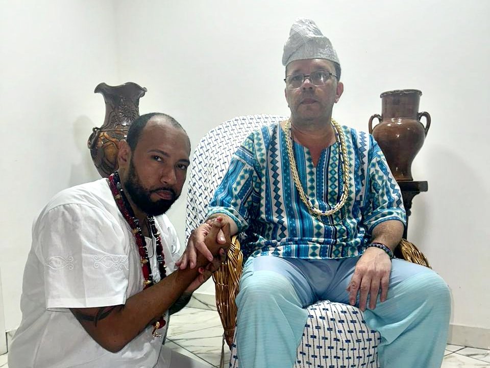 Daniel Zarmanno pede proteção espiritual para representar orixá Bara no Carnaval 2024