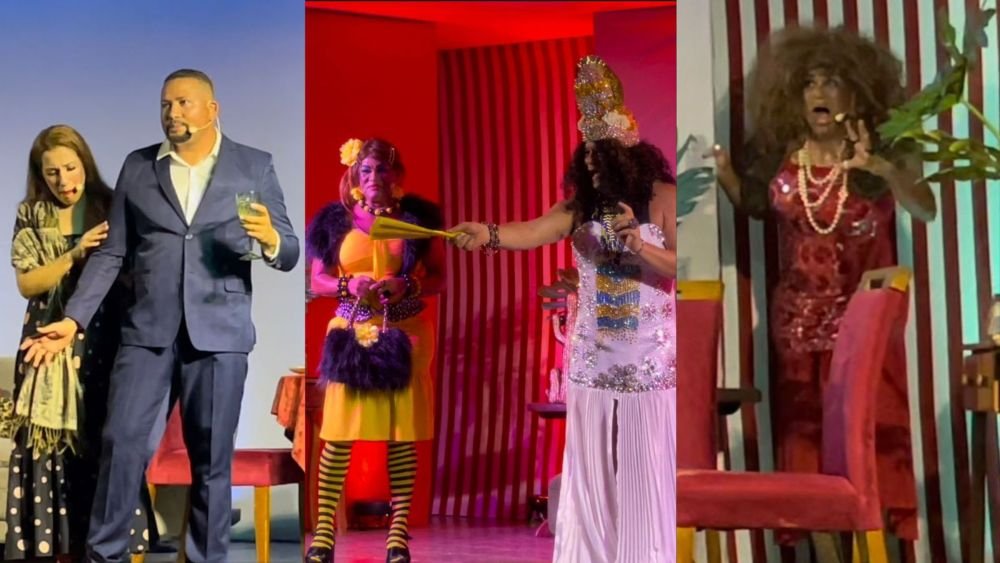 Grande sucesso de público, a comédia teatral Grande sucesso de público, a comédia teatral