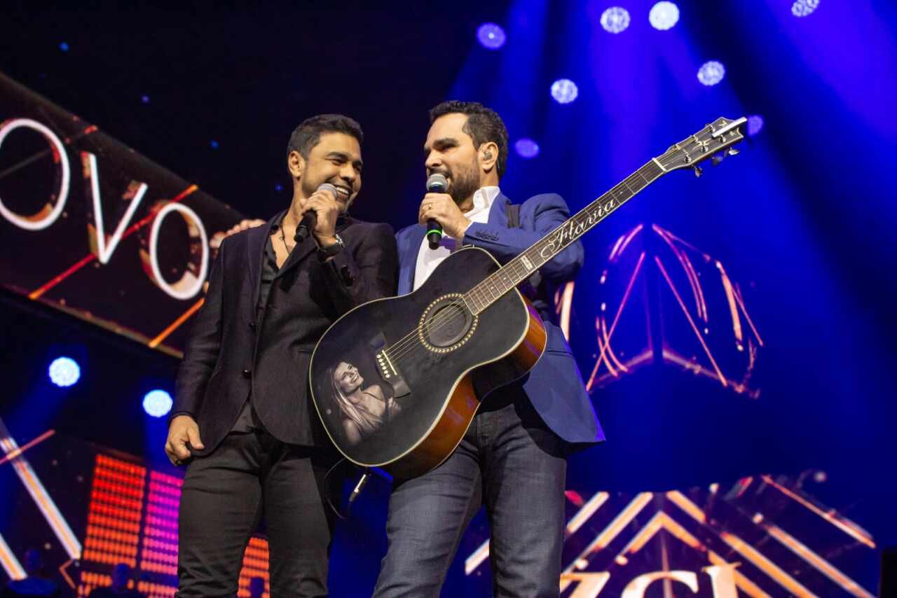 Zezé Di Camargo e Luciano levaram "Novos Tempos" no Dia dos Namorados para o Espaço Unimed 24 Foto: Eryck Fotografo - @eryckpatryck_ftg / EGOBrazil