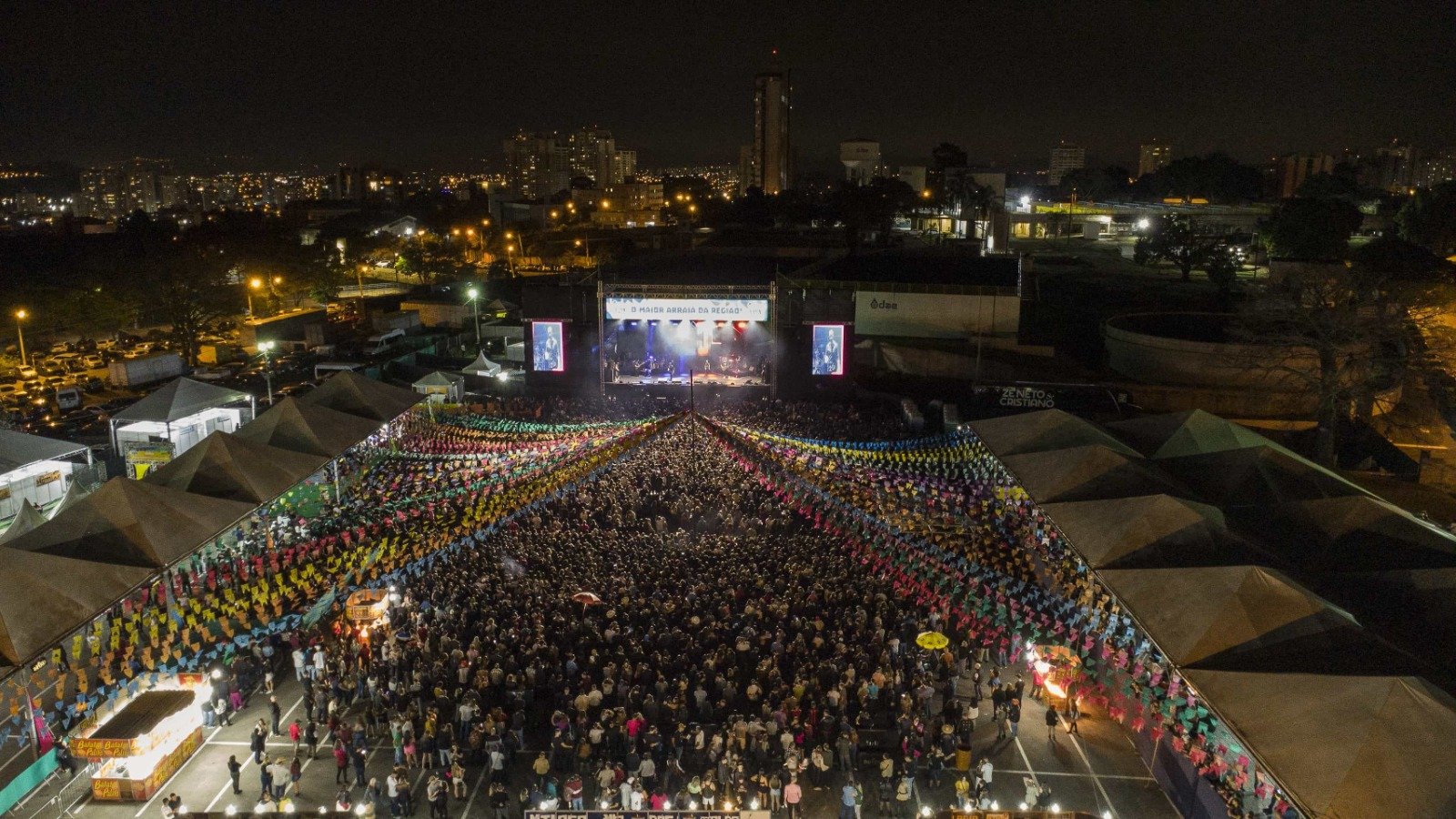 Serviço de inteligência e vigilância eletrônica protegem Festa Julina de Jundiaí