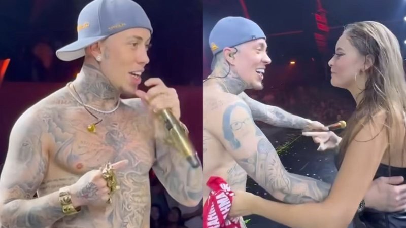 MC Daniel explica motivo de recusar após fã implorar por beijo durante show