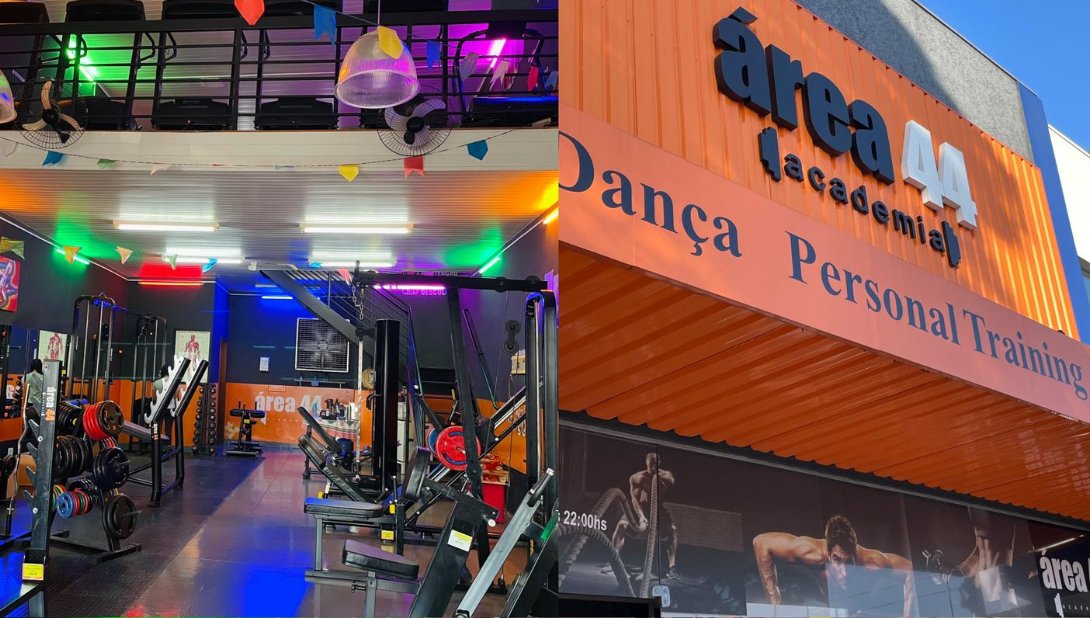 Área 44 Academia: Oásis Familiar em Maringá Oferece Muito Mais que Exercícios