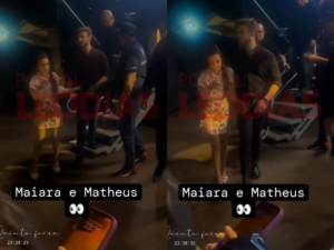 Maiara e Matheus Gabriel reacendem romance: Casal é visto de mãos dadas em show