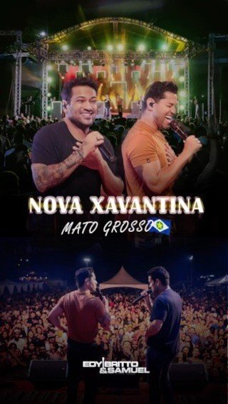 Edy Britto e Samuel em Nova Xavantina-MT: Celebrando a música sertaneja 26 2 37