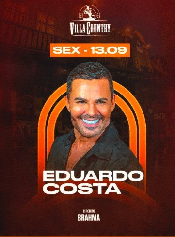 Eduardo Costa se apresenta no Villa Country 26 EC VILLA