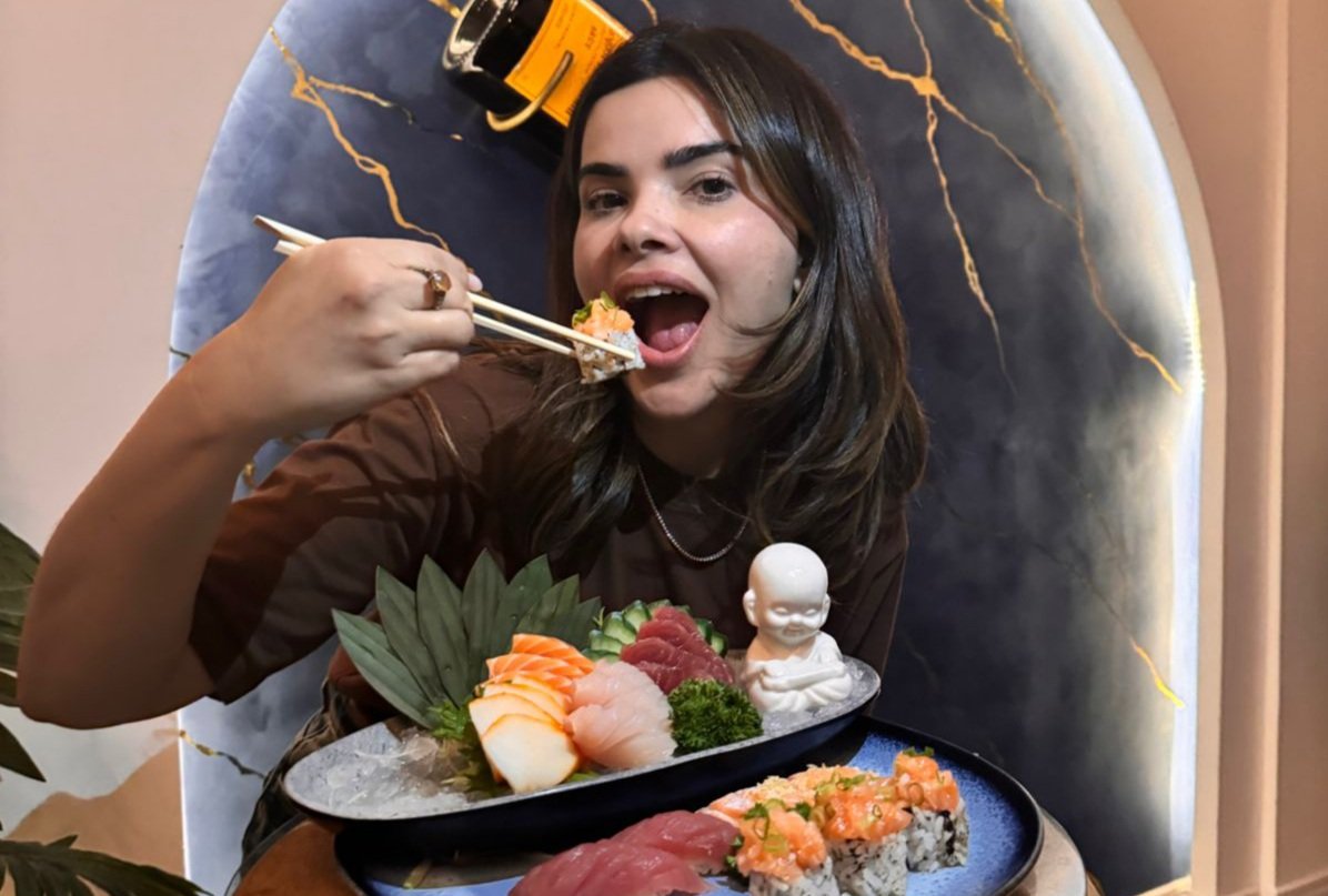 Vanessa Giácomo revela ser apaixonada pela culinária japonesa Vanessa Giácomo revela ser apaixonada pela culinária japonesa