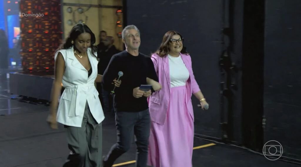 Midian Lima prega no programa de Luciano Huck, na Globo