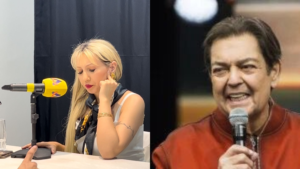 Chaline Grazik faz previsão sobre Faustão em podcast na Rádio Atual FM