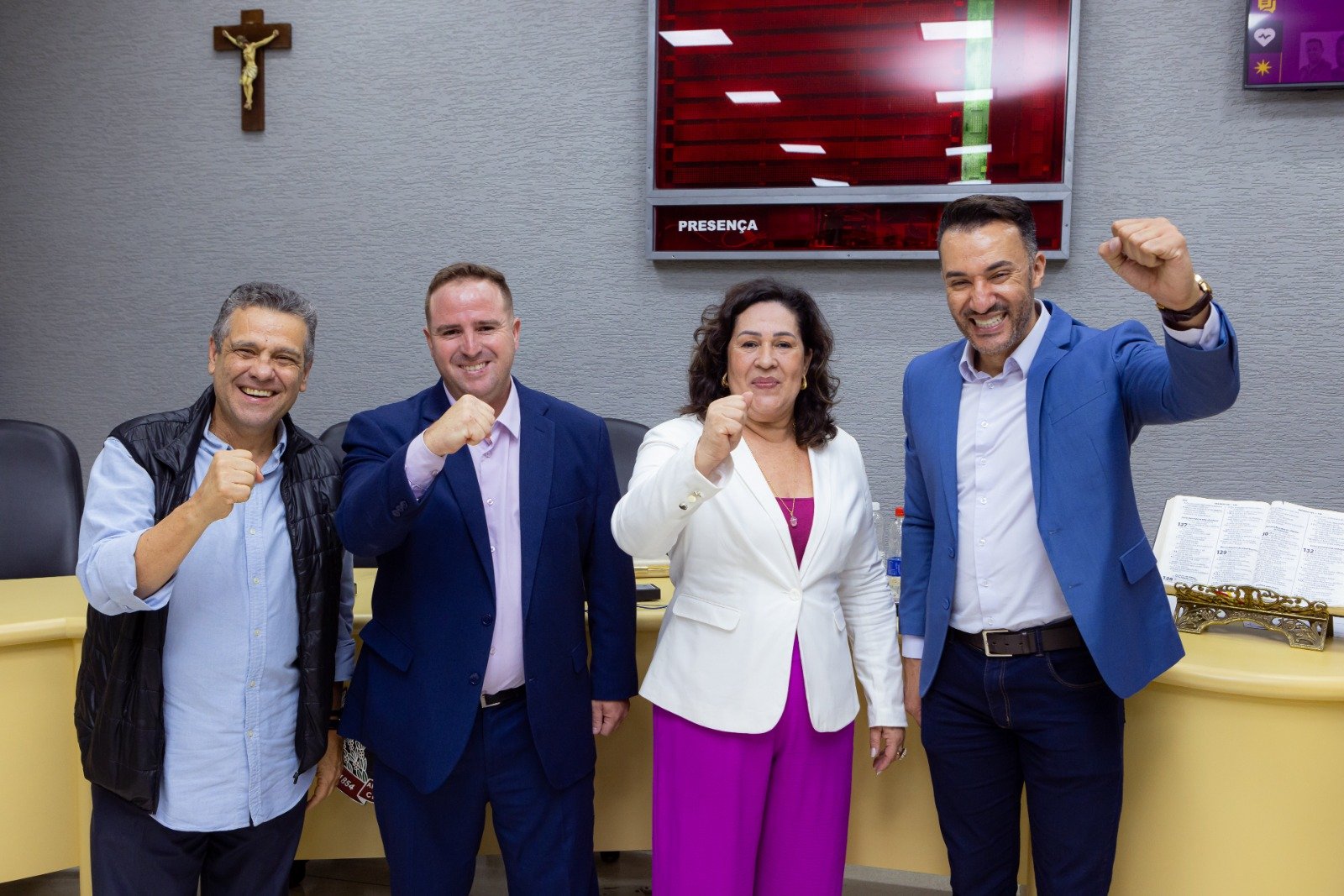 Terezinha Viveiros e Leandro Mancha Apresentam Novas Propostas Para Américo Brasiliense Terezinha Viveiros e Leandro Mancha Apresentam Novas Propostas Para Américo Brasiliense