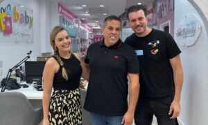 Thaeme visita MacroBaby em Orlando no dia das crianças 