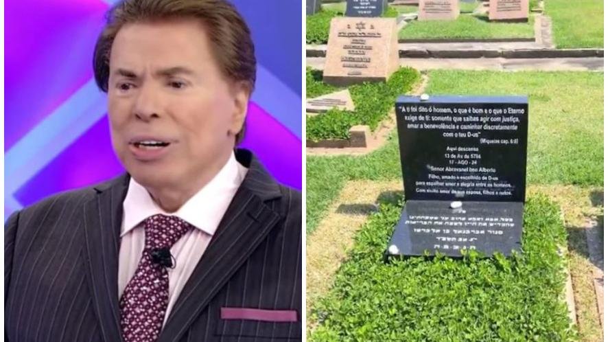 Fã burla segurança de cemitério e mostra, pela primeira vez, túmulo de Silvio Santos Fã burla segurança de cemitério e mostra, pela primeira vez, túmulo de Silvio Santos