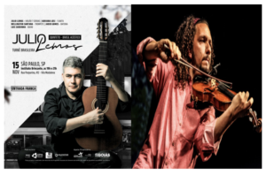 Após temporada de sucesso na Europa, São Paulo será palco do show do violonista Julio Lemos