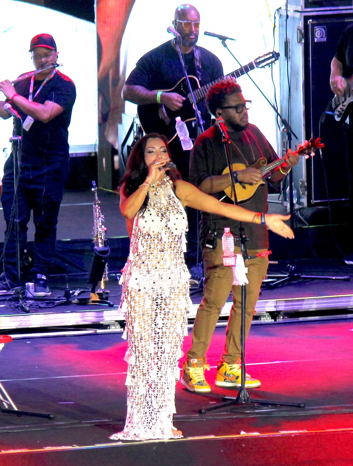 Karinah Brilha no Navio do Zeca Pagodinho em uma noite de muito samba e alegria 26 Karinah no Navio do Zeca - Crédito da Foto: Renato Cipriano / Zuleika Ferreira - Divulgação
