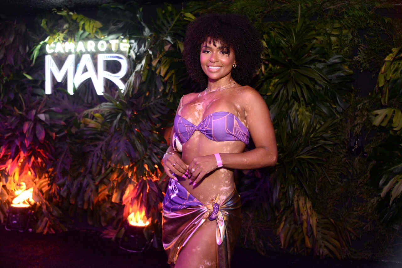 Natalia Deodato ilumina o Camarote Natalia Deodato ilumina o Camarote