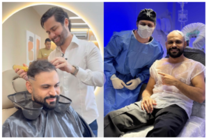 Novo visual! Thullio Milionário passa por transformação capilar