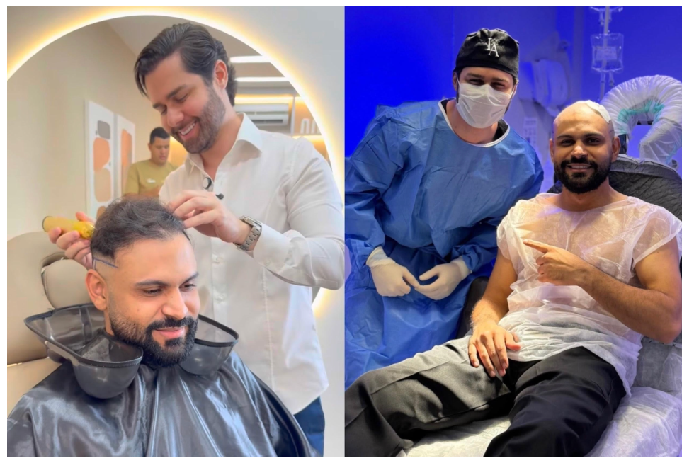 Novo visual! Thullio Milionário passa por transformação capilar