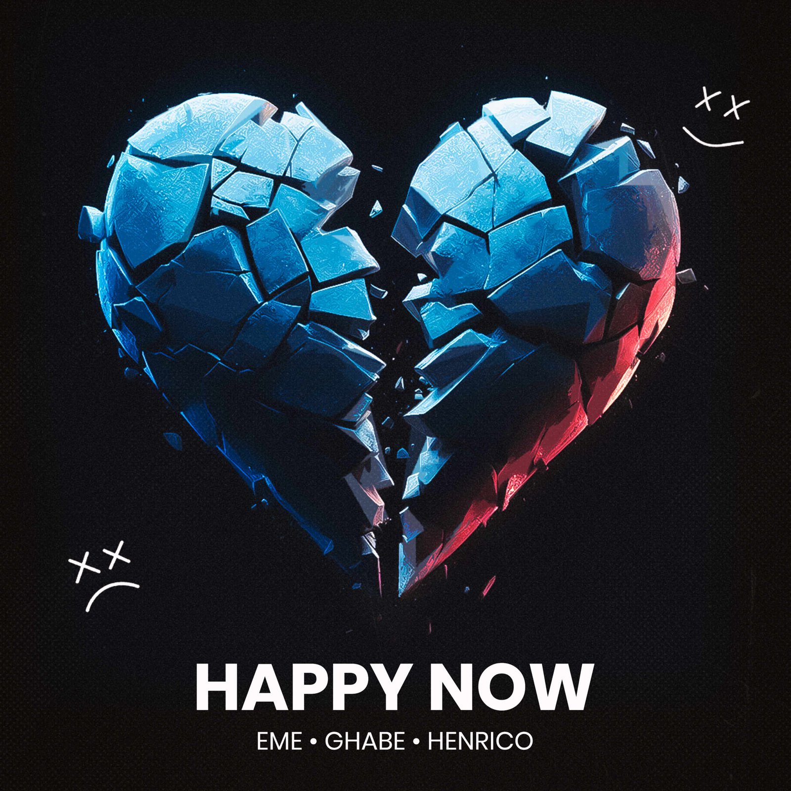 Com letra emocionante, EME lança “Happy Now” ao lado de Ghabe e Henrico 31 HAPPY NOW ART COVER scaled