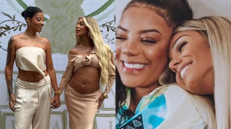Brunna Gonçalves comemora oito anos de relacionamento com Ludmilla Brunna Gonçalves comemora oito anos de relacionamento com Ludmilla