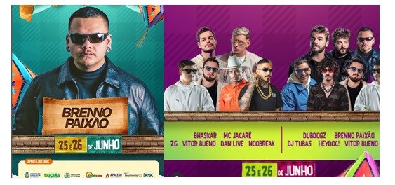 Wam Baster o 01 do eletrofunk no Arraiá da Alego e transforma a festa em pista de dança Brenno Paixão, o DJ nº1 do Brasil, é a grande atração do Arraiá da Alego 2025