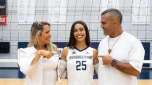 Joana Prado comemora convocação de filha para a seleção brasileira de vôlei