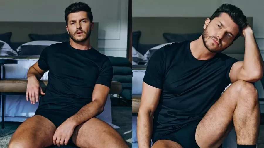 Klebber Toledo posa só de cueca em ensaio sensual e arranca suspiros: 