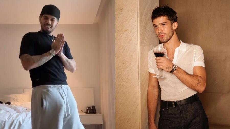 João Guilherme brinca com "volume" de Zé Felipe após vídeo inusitado nas redes 21 João Guilherme brinca com "volume" de Zé Felipe após vídeo inusitado nas redes - Foto: Instagram