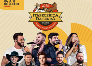 Gusttavo Lima abre a 45ª edição da Festa do Peão de Boiadeiro de Itapecerica da Serra