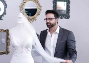 Nilo Lima anuncia curadoria exclusiva de vestidos de noiva direto de Barcelona para 2027