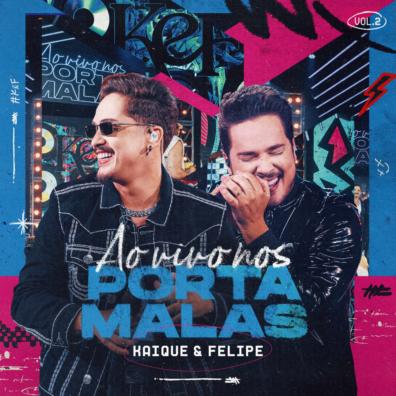 Ao lado de Clayton & Romário, Kaique & Felipe lançam o aguardado single “Cachaçada” 24 Kaique & Felipe - Ao Vivo nos Porta-Malas Vol.2 Lançamento: 28 de agosto de 2025
