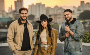 Fiorella, Danilo e Davi mostram a força do sertanejo em parceria inédita!