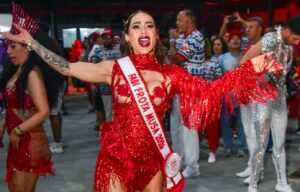 Fabi Frota encanta a Colorado do Brás e recebe faixa de Musa Carnaval 2026