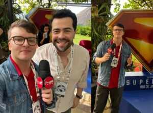 Thiago Loures entrevista Diego Lima, o novo dublador do Superman, no programa É POP
