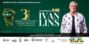 Prêmio da Música Instrumental Brasileira celebra 3ª edição com homenagem a Ivan Lins