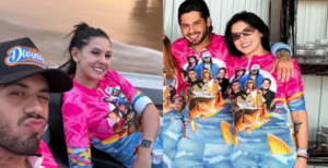 Zé Felipe e Ana Castela aparecem de mãos dadas em viagem ao Pantanal
