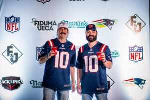 Fiduma e Jeca levam experiência única da NFL para dentro do próprio estúdio