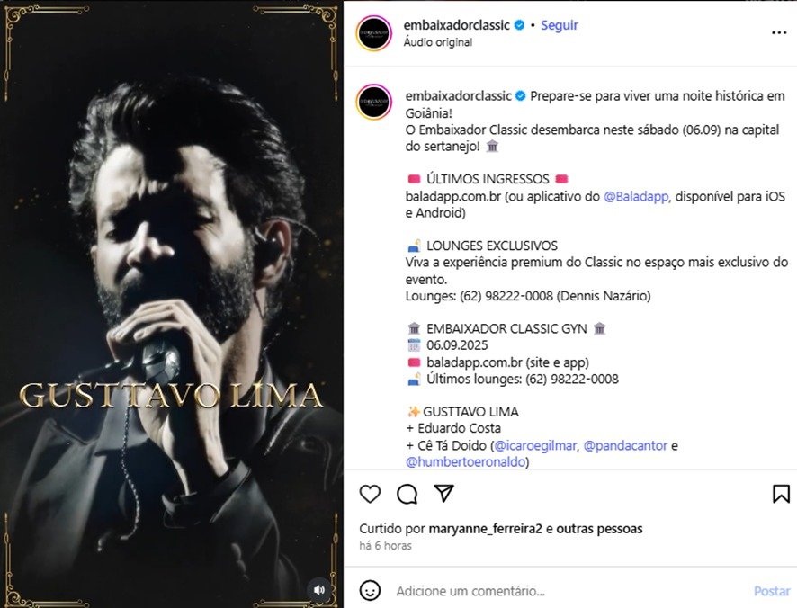 Ingressos para “O Embaixador Classic” com Gusttavo Lima em Goiânia já estão à venda! 26 WhatsApp Image 2025 09 02 at 3.20.21 PM
