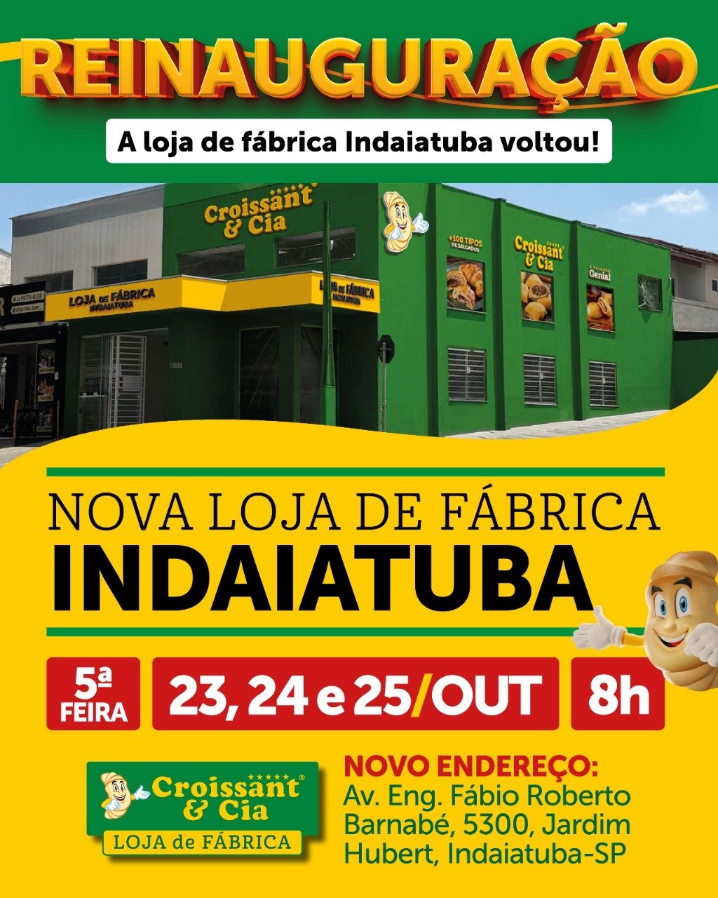 Croissant & Cia reinaugura loja de fábrica em Indaiatuba em novo endereço 28 3b79a7c5 bb05 4cd8 aa18 58f3150ca654