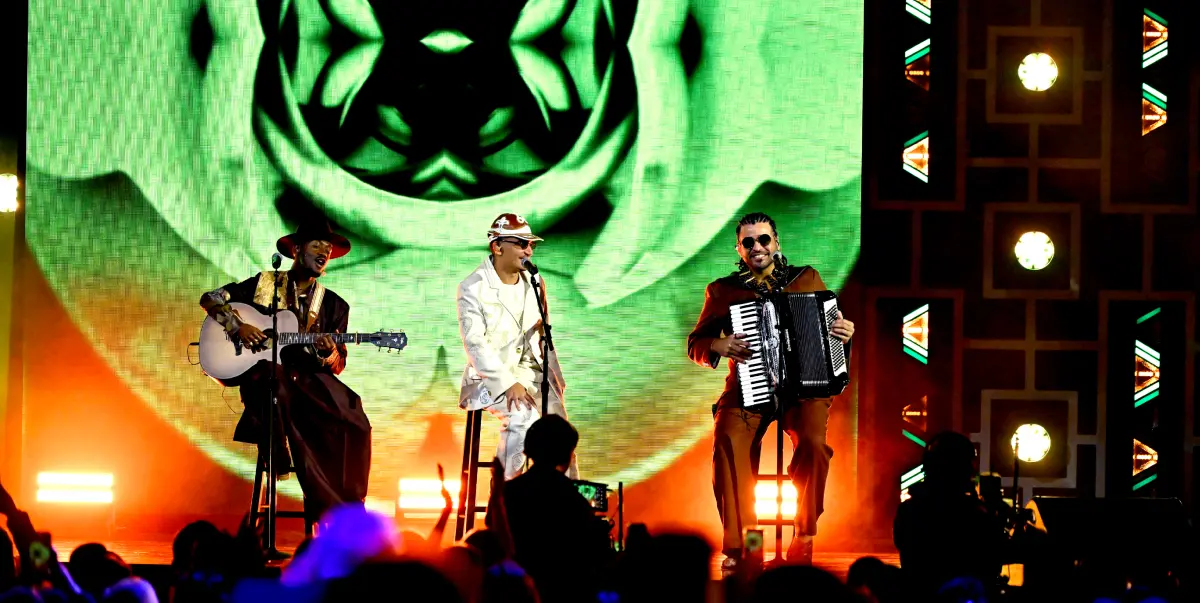 Prêmio Multishow 2025 revela lista oficial de indicados 28 Jota.pê, João Gomes e Mestrinho no Grammy Latino 2025 (Divulgação/Latin Grammy)