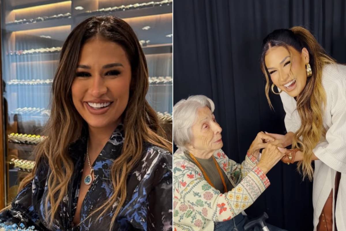 Simone Mendes realiza sonho de fã de 94 anos em encontro emocionante Simone Mendes realiza sonho de fã de 94 anos em encontro emocionante