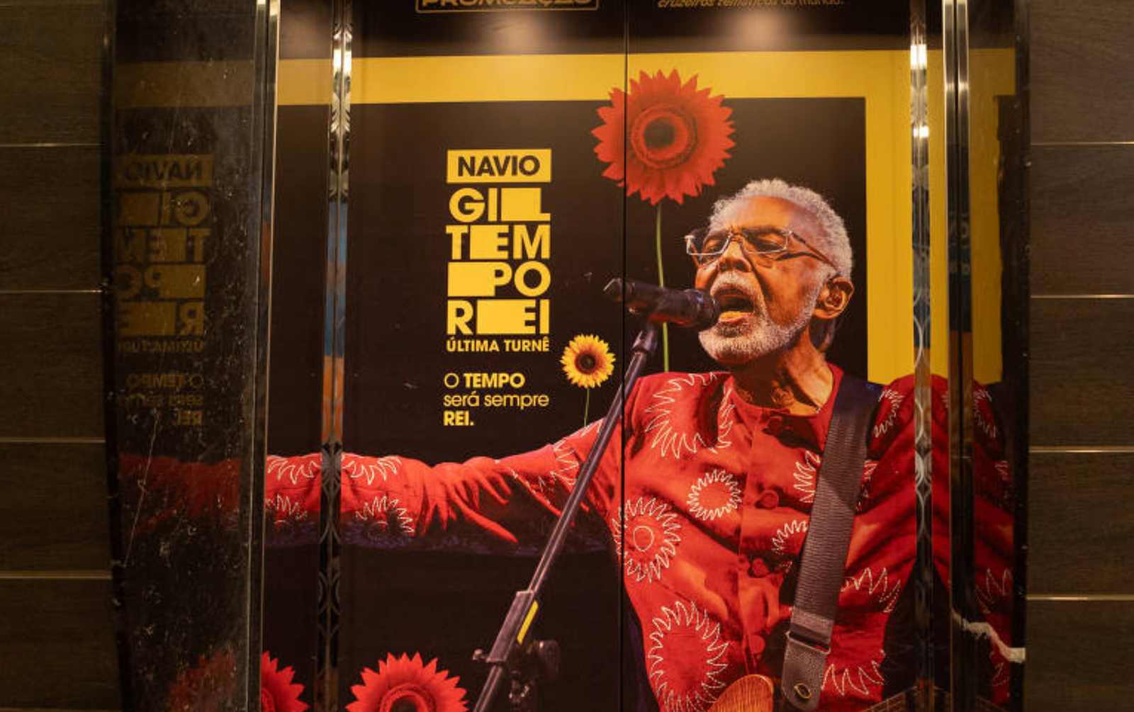 Gilberto Gil enfrenta atraso por forte chuva e entrega show intimista no Navio Tempo Rei 24 Foto: Newma Santiago - A jornalista viajou a convite da PromoAção.