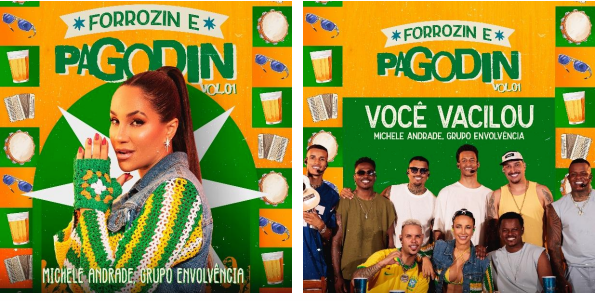 Michele Andrade lança o projeto “Forrozin e Pagodin, Vol. 01” com participação especial do Grupo Envolvência 26 Captura de Tela 2025 12 11 as 17.42.52