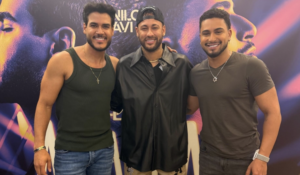 Com a presença de Neymar, Danilo e Davi gravam audiovisual “Aliança”
