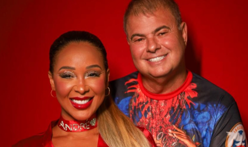 Camila Beatriz transforma homenagem ao marido em momento marcante na Sapucaí