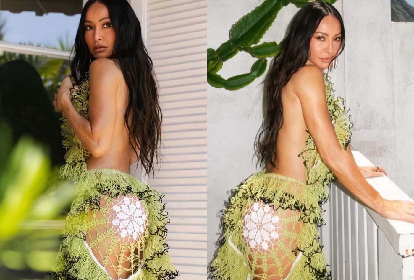Sabrina Sato exibe corpo sarado em vestido vazado e agita Itacoatiara Sabrina Sato exibe corpo sarado em vestido vazado e agita Itacoatiara